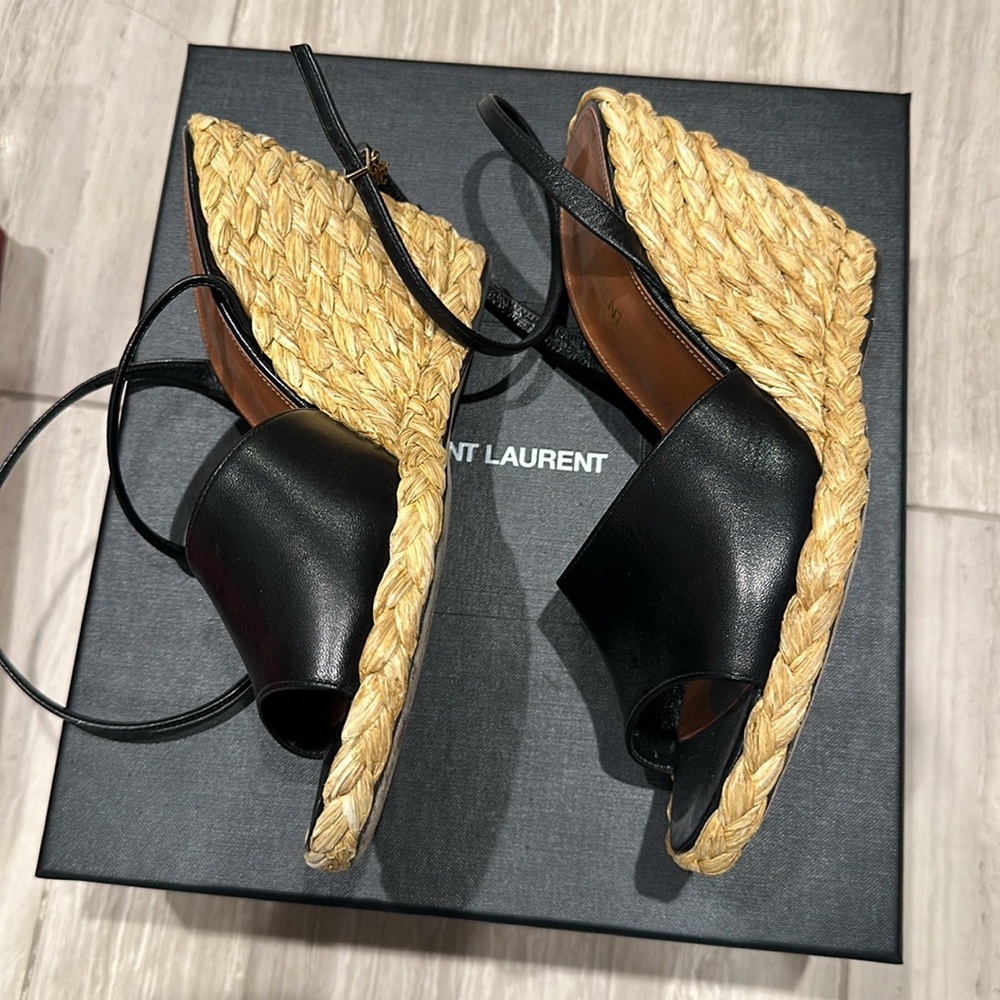 Saint Laurent YSL Belagor wedges - Picture 4 of 8